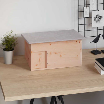 Vidaxl egelhuis 45x33x22 cm bois