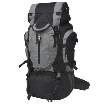 Vidaxl Backpack Randonnée xxl 75 l noir et gris