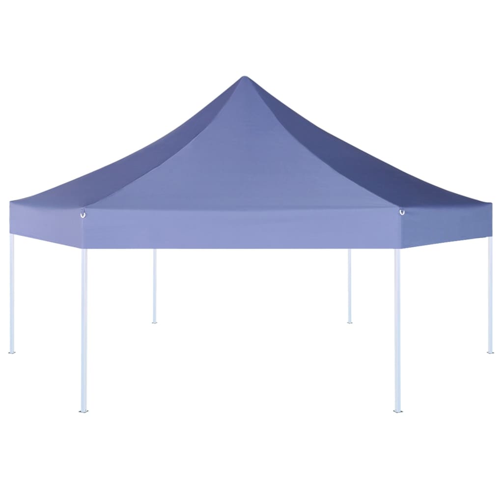 Vidaxl Partytent pop-up Hexagonal pliage 3,6x3,1 M bleu foncé