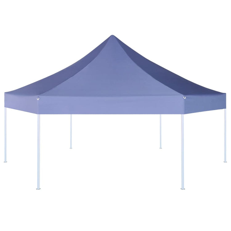 Vidaxl Partytent pop-up Hexagonal pliage 3,6x3,1 M bleu foncé
