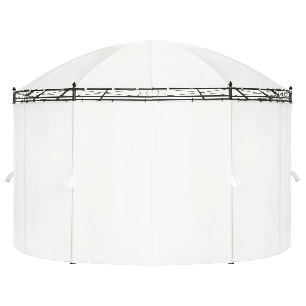 Vidaxl arbor 530x350x265 cm crème blanche