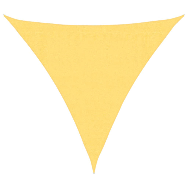 Vidaxl Sunshade HDPE triangulaire 3,6x3,6x3,6 m beige