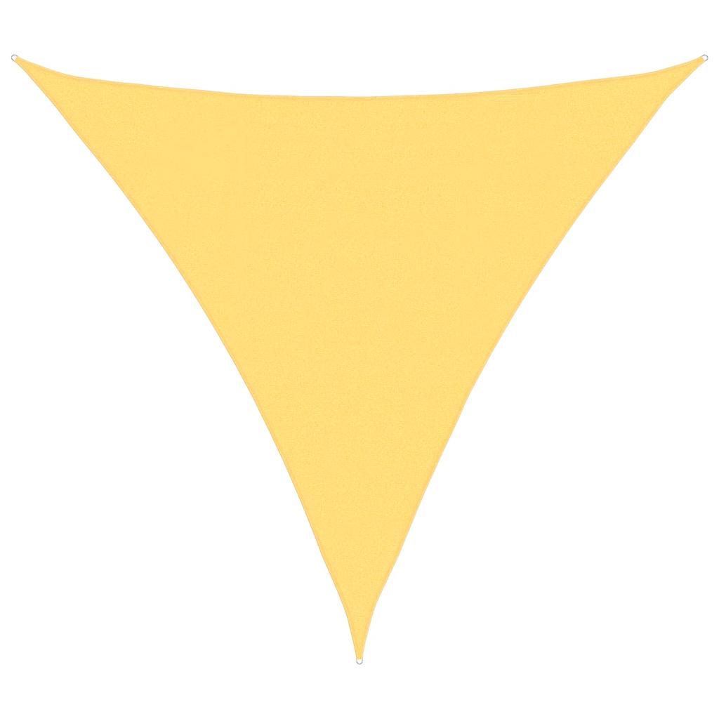 Vidaxx auvent HDPE triangulaire 5x5x5 m beige