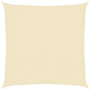 Vidaxl Sunshade HDPE Cream carré 3,6x3,6 m