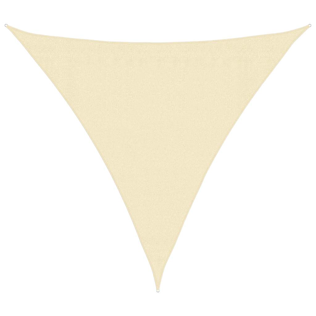 Vidaxl Sunshade HDPE triangulaire 3,6x3,6x3,6 M CRAME