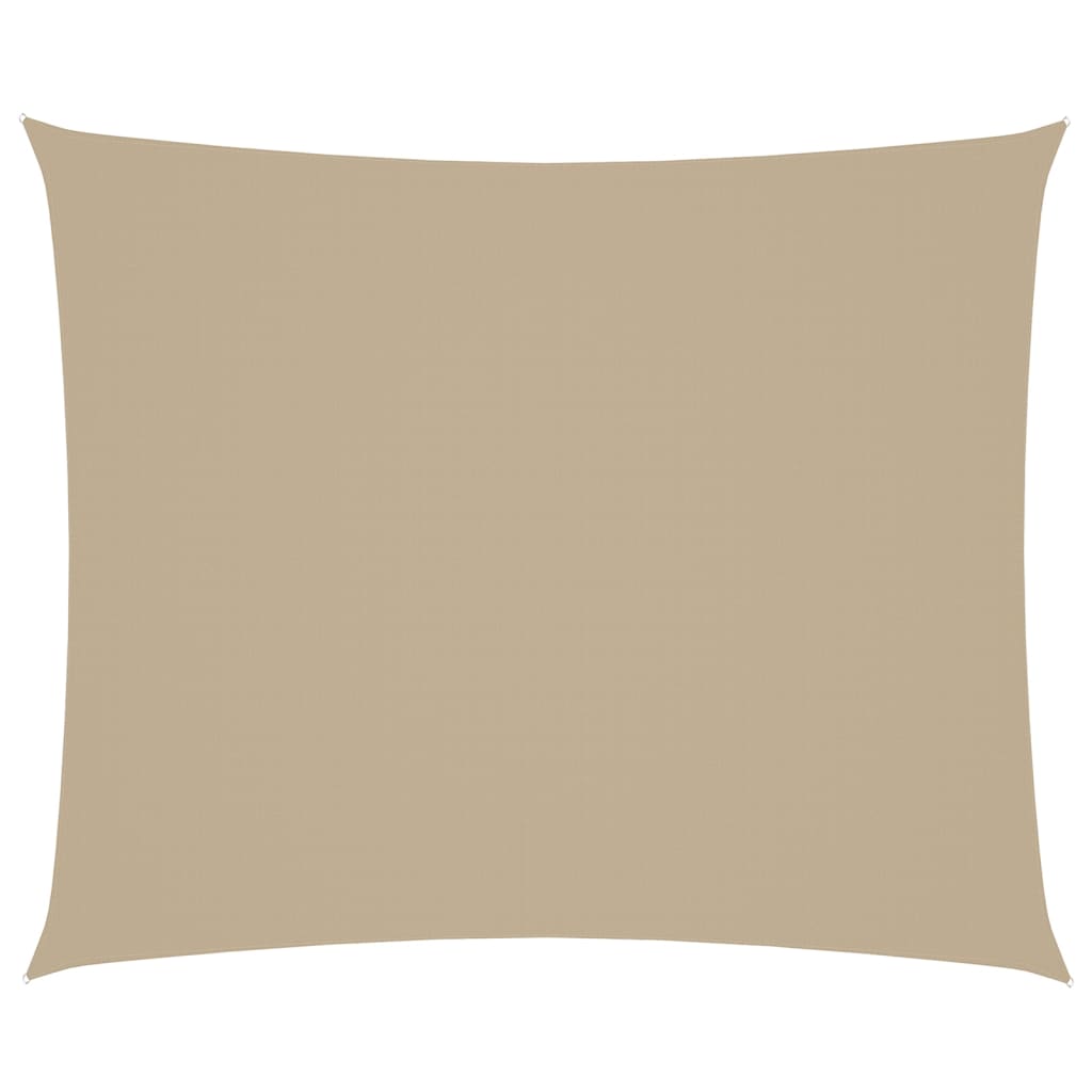 Vidaxl Sunshade rectangulaire 4x6 m oxford tissu beige