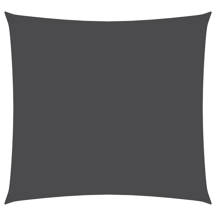 Vidaxl Sunshade Square 3,6x3,6 m Oxford tissu anthracite -colored