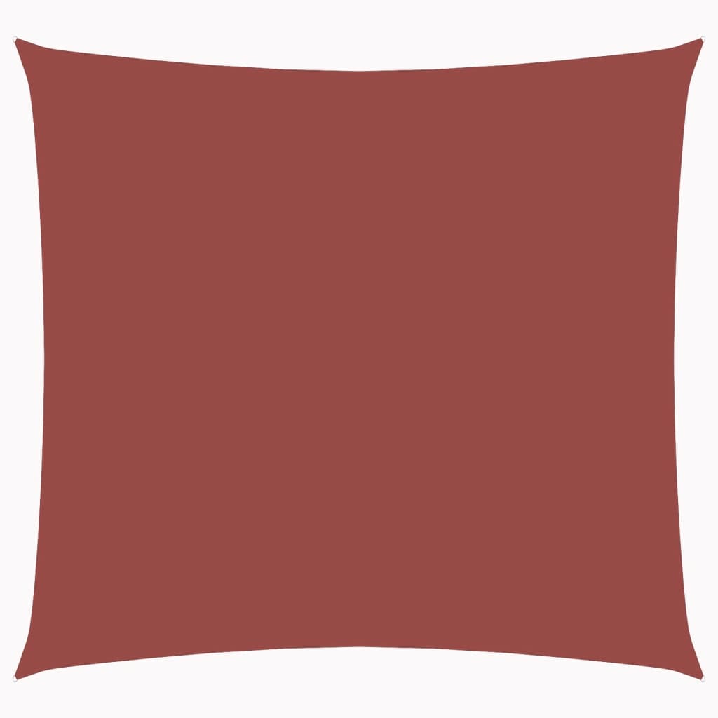 Vidaxl Sunshade Square 3,6x3,6 m Oxford tissu en terre cuite couleur