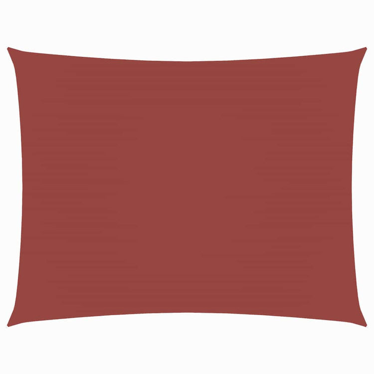 Vidaxl Sunshade rectangulaire 4x6 m oxford tissu en terre cuite couleur