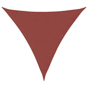 Vidaxl Sunshade triangulaire 5x5x5m Oxford tissu en terre cuite - afbeelding 2