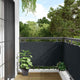 Écran de balcon vidaxl oxford textile 75x400 cm anthracite