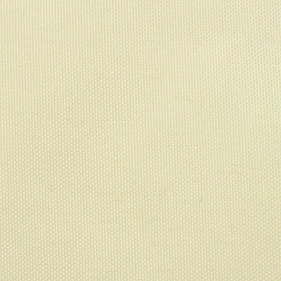 Écran de balcon Vidaxl OxfordTextiel 90x600 cm crème