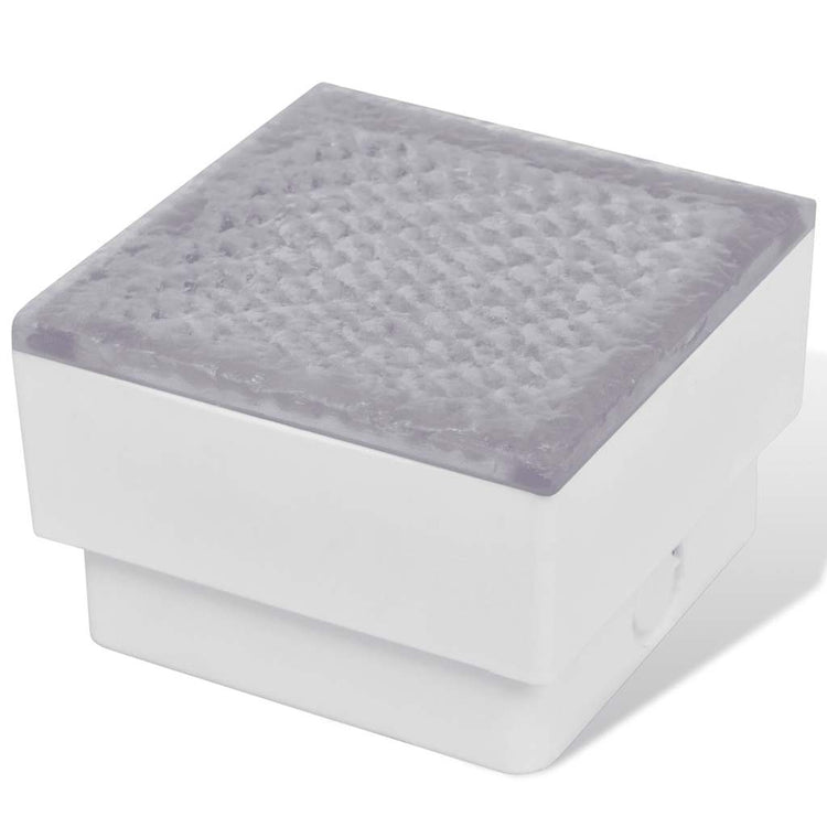 Vidaxl Ground Spots 12 ST LED 100x100x68 mm