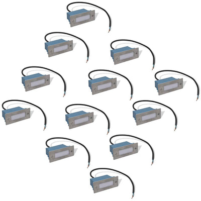 Vidaxl Stair Investtion Spots 12 ST LED 44x111x56 mm
