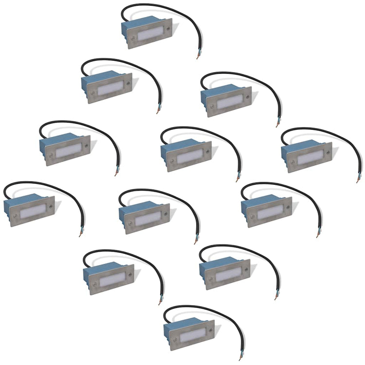 Vidaxl Stair Investtion Spots 12 ST LED 44x111x56 mm