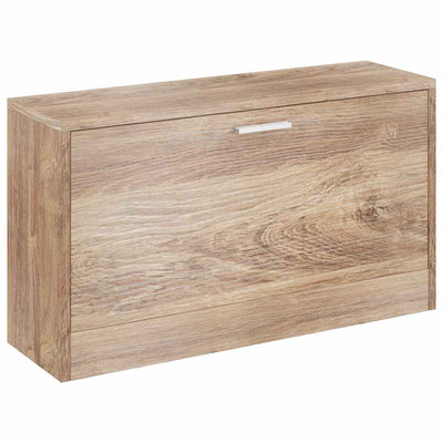 Banc de rangement de chaussures vidaxl 80x24x45 cm coloré en chêne