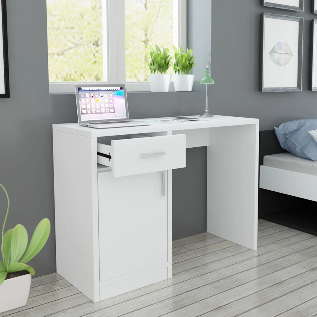 Armoire de rangement de chaussures vidaxl 80x24x45 cm blanc