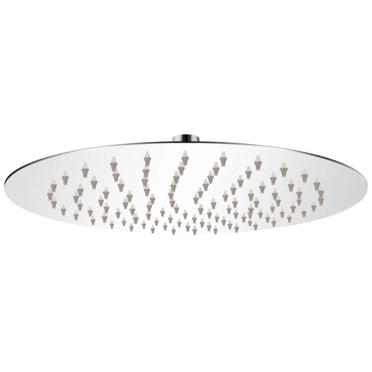 Vidaxl Rain Shower Head Round 25 cm en acier inoxydable