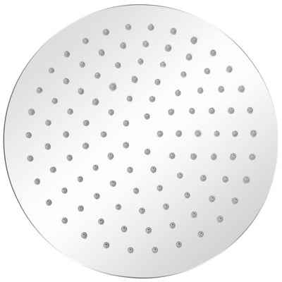 Vidaxl Rain Shower Head Round 25 cm en acier inoxydable