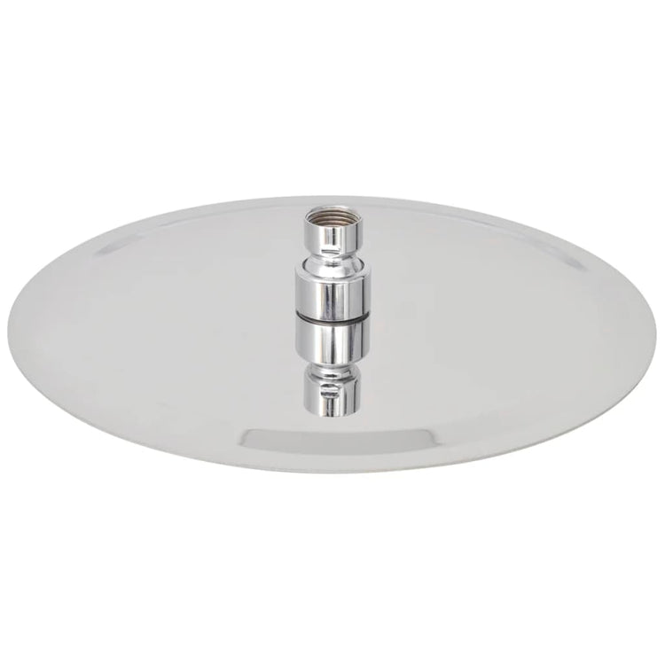 Vidaxl Rain Shower Head Round 25 cm en acier inoxydable
