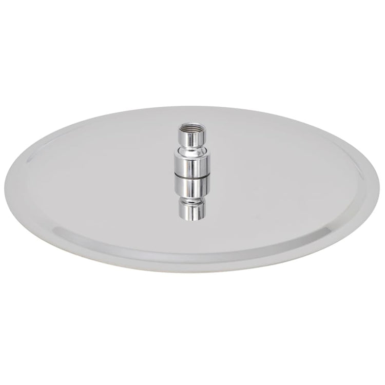 Vidaxl Pluie Shower Head en acier inoxydable 30 cm