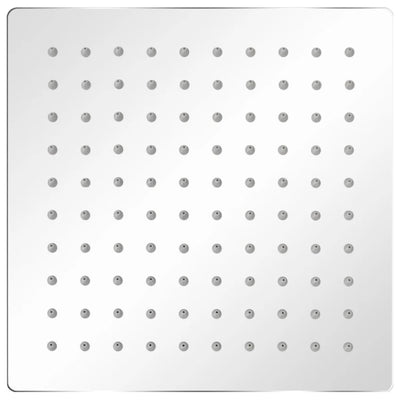 Vidaxl Rain Shower Head en acier inoxydable 20x20 cm carré