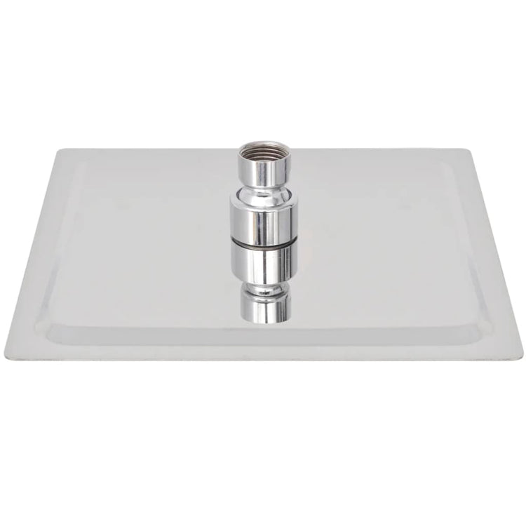 Vidaxl Rain Shower Head en acier inoxydable 20x20 cm carré