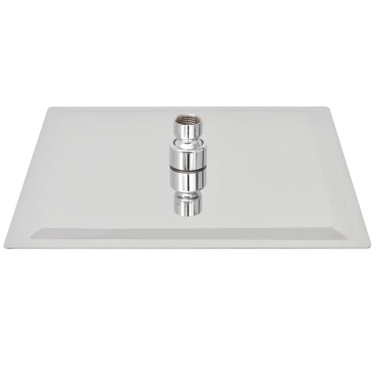 Vidaxl Rain Shower Head Square 25x25 cm en acier inoxydable
