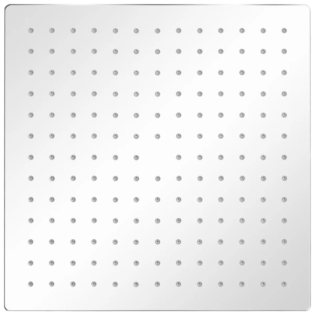 Vidaxl Rain Shower Head Square 30x30 cm en acier inoxydable