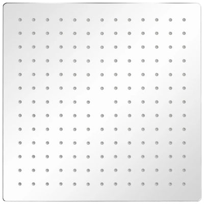 Vidaxl Rain Shower Head Square 30x30 cm en acier inoxydable