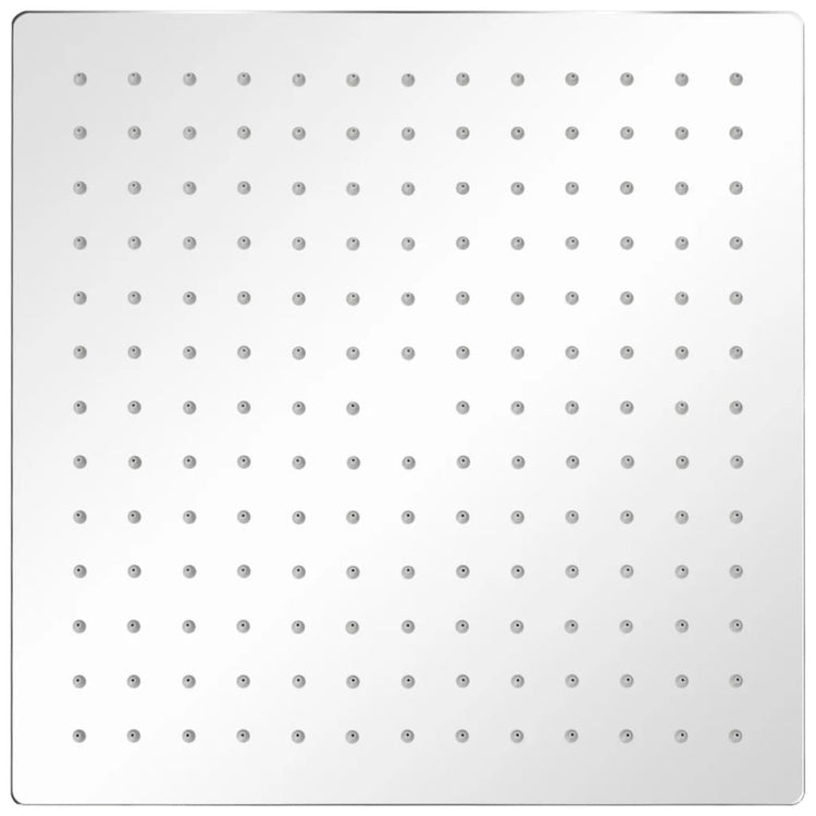 Vidaxl Rain Shower Head Square 30x30 cm en acier inoxydable