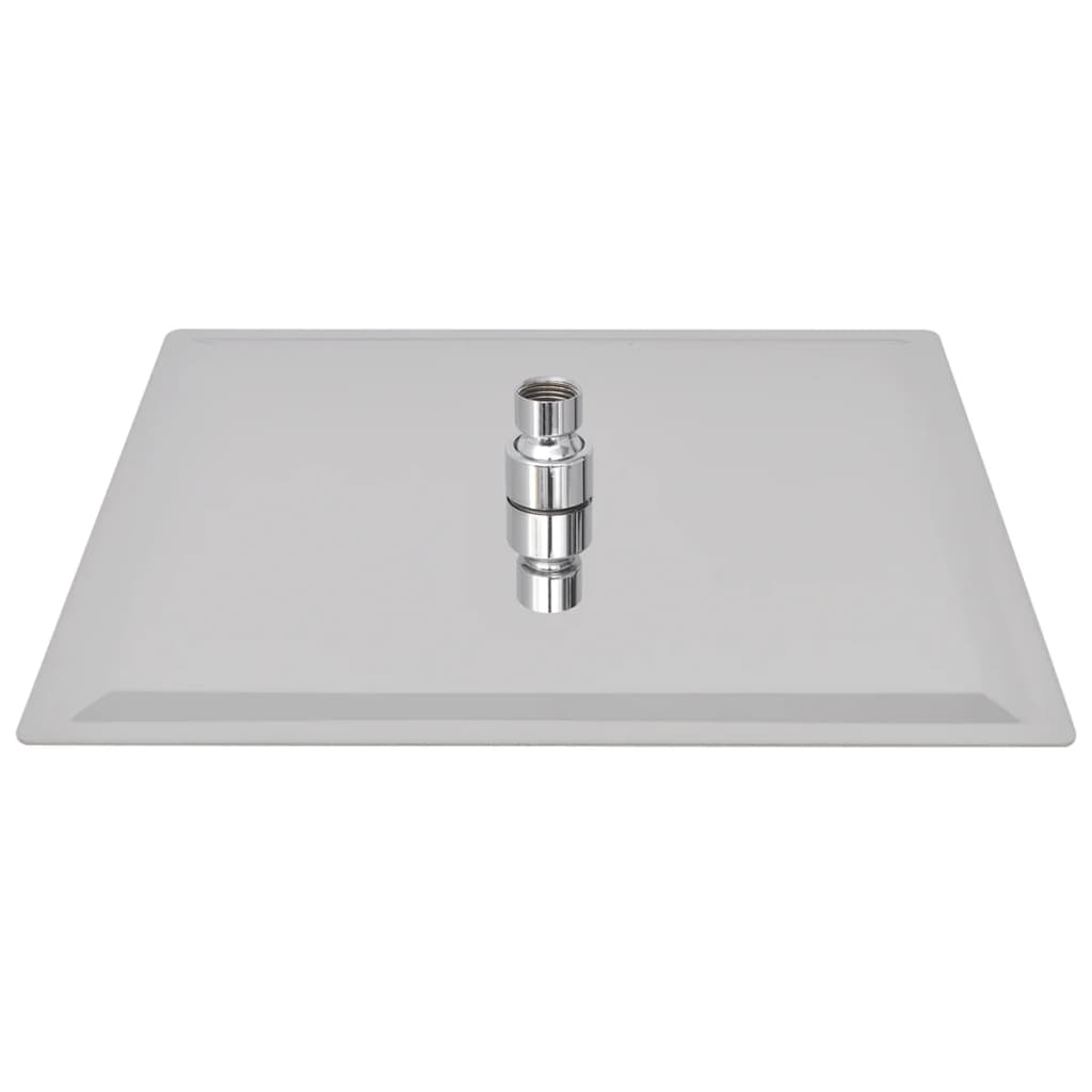 Vidaxl Rain Shower Head Square 30x30 cm en acier inoxydable