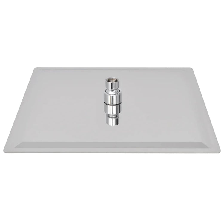 Vidaxl Rain Shower Head Square 30x30 cm en acier inoxydable