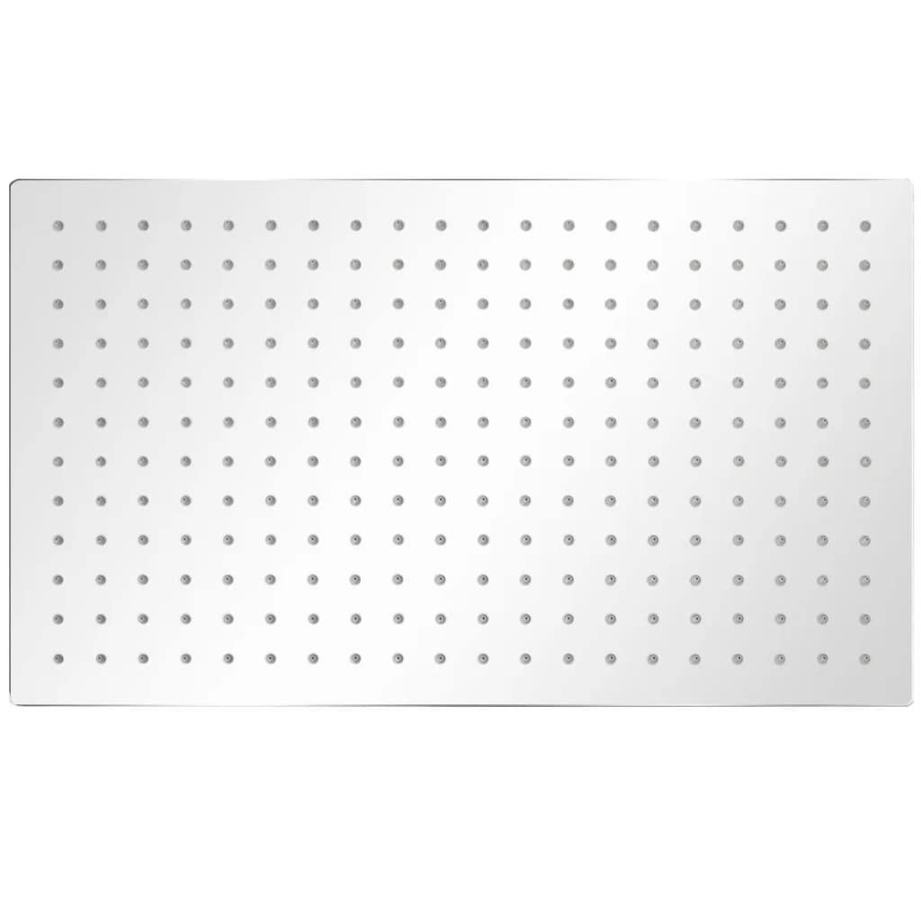 Vidaxl Rain Shower Head Rectangular 30x50 cm en acier inoxydable