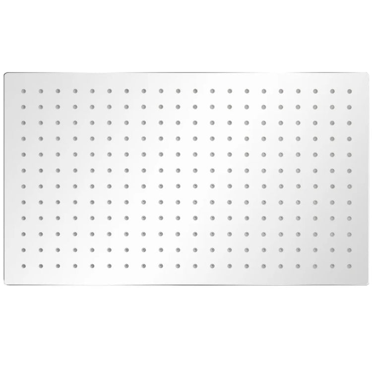 Vidaxl Rain Shower Head Rectangular 30x50 cm en acier inoxydable