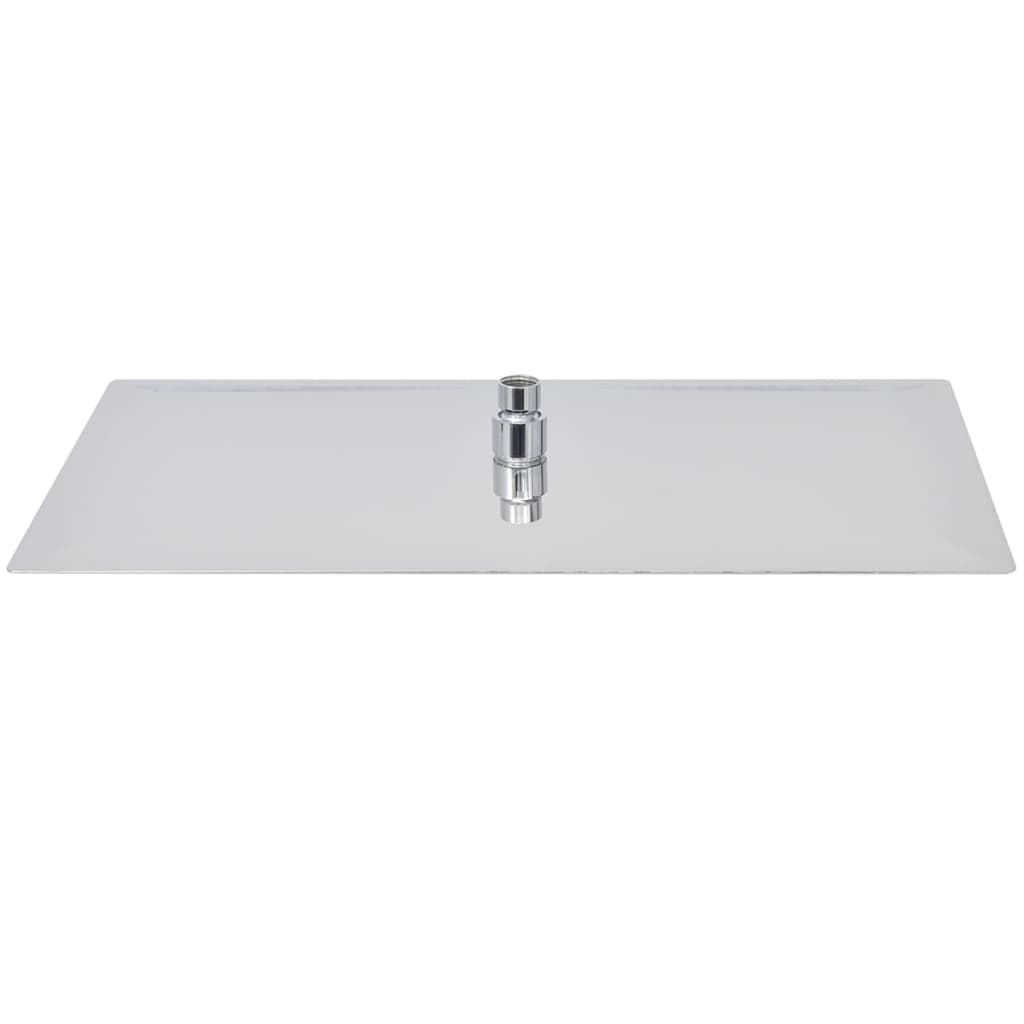 Vidaxl Rain Shower Head Rectangular 30x50 cm en acier inoxydable