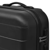Vidaxl à bagages en 3 parties réglemente 45,5 55 66 cm noir - afbeelding 3