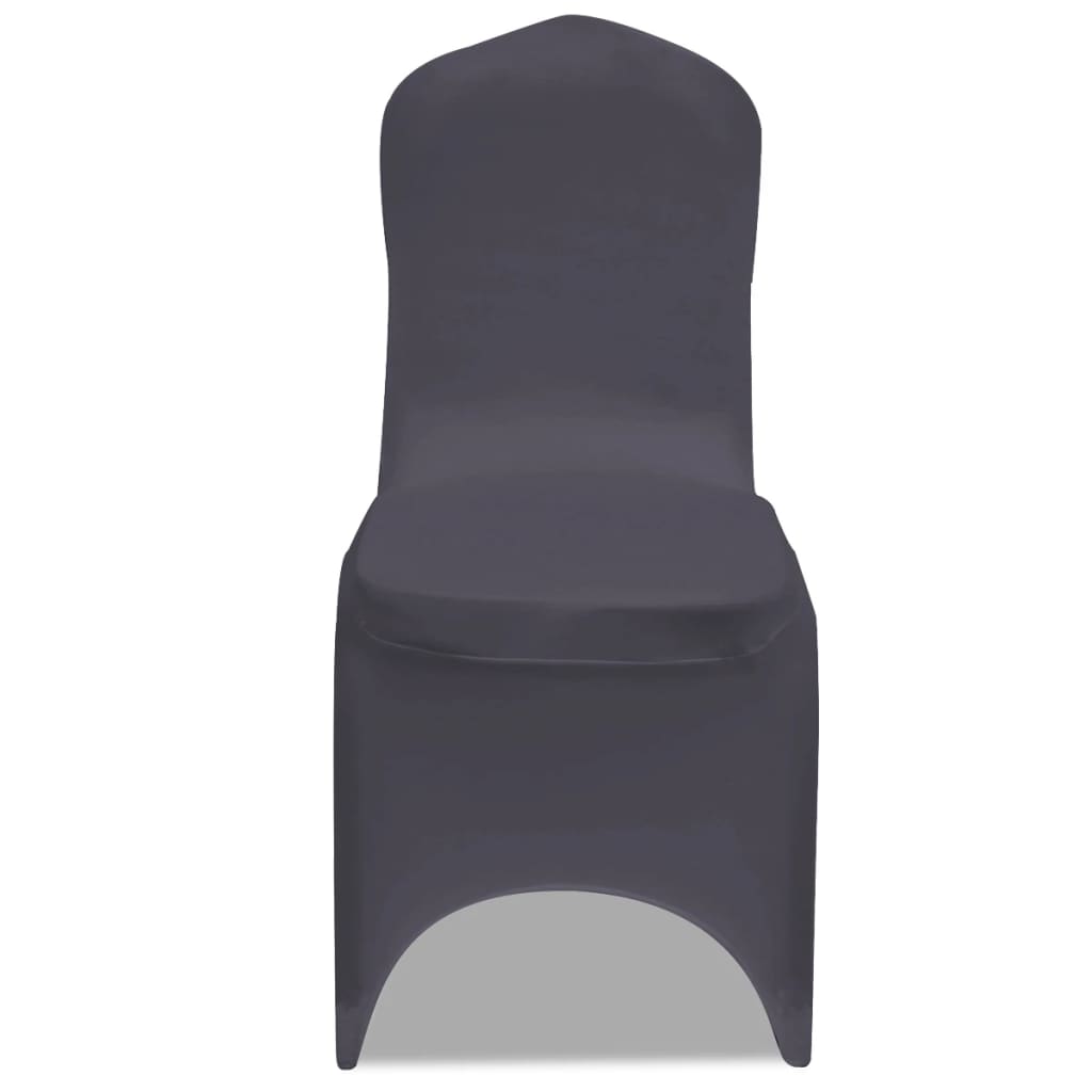 Couverture de chaise vidaxl strethracite 6st