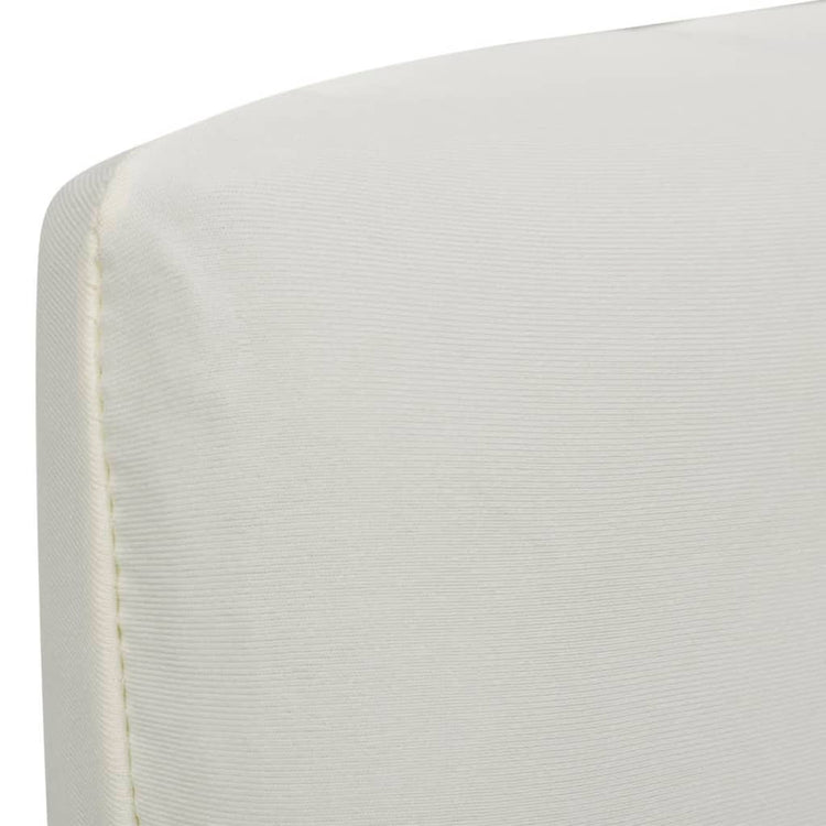 Vidaxl Chair Covers 4 St Stretch Straight Cream -Colored