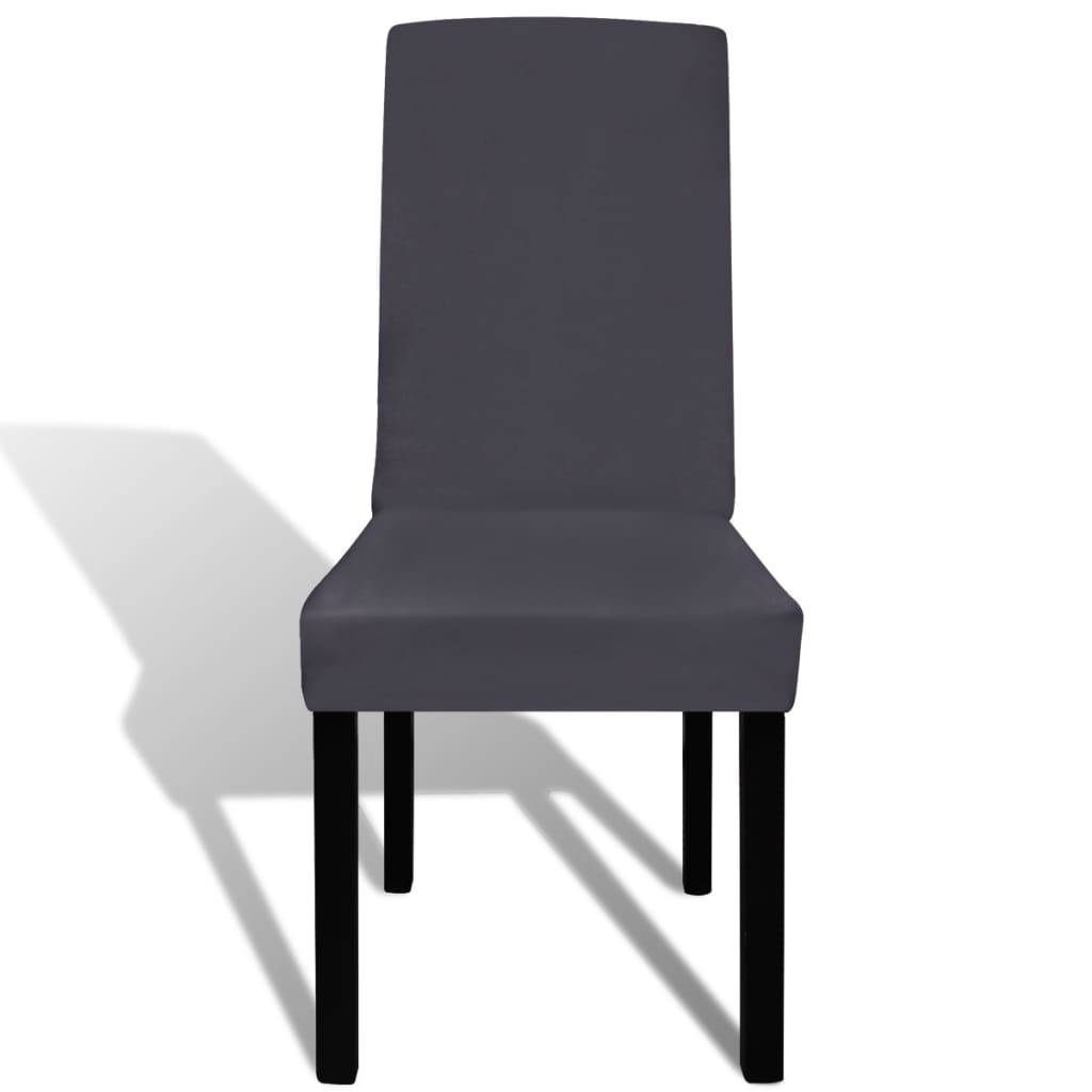 Vidaxl Seat Covers 4 ST stret Strak Anthracite -Colored