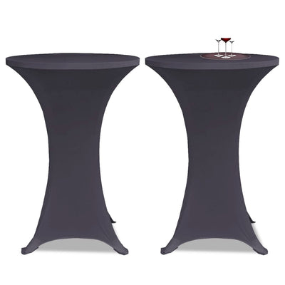 Couverture de chaise vidaxl étirement 2e 60 cm anthracite