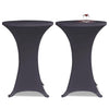 Vidaxl Table Couvre étendue 2 pièces 70 cm anthracite