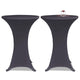 Vidaxl Table Couvre étendue 2 pièces 70 cm anthracite