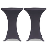 Couverture de table vidaxl strethracite 2st - afbeelding 2