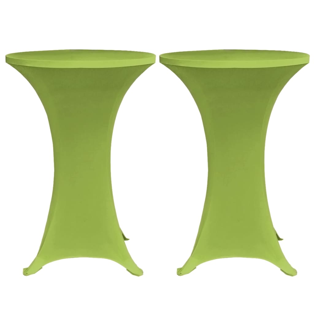 Vidaxl Table Couvre étendue 2 pièces 60 cm vert