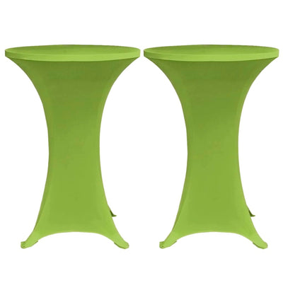 Vidaxl Table Couvre étendue 2 pièces 60 cm vert