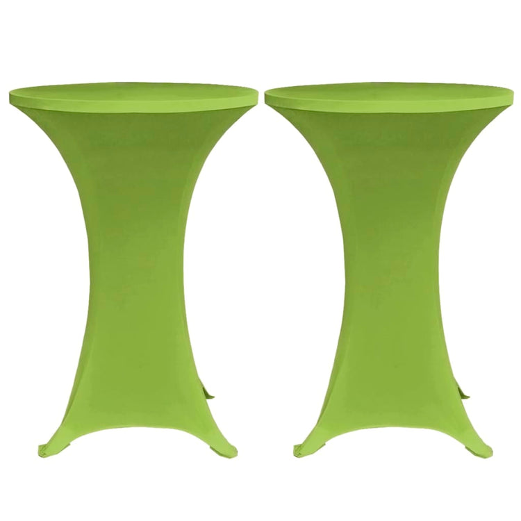 Vidaxl Table Couvre étendue 2 pièces 60 cm vert