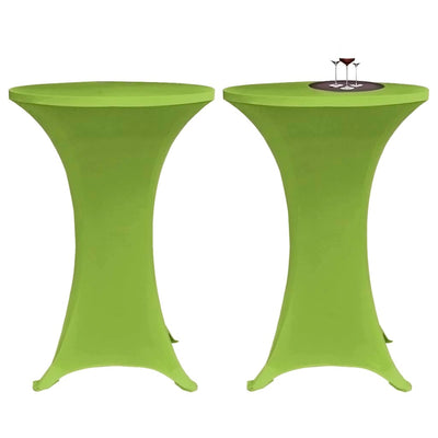 Vidaxl Table Couvre étendue 2 pièces 60 cm vert