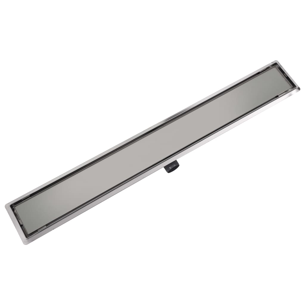 Vidaxl Douleur de douche rectangulaire 1030x140 mm en acier inoxydable
