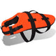 Vidaxl chien de natation gilet l orange